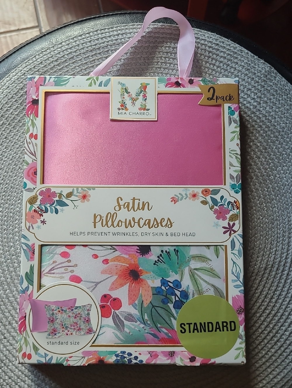 Mia Charro Satin Pillowcases